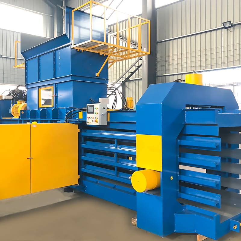 Iron Wire Horizontal Automatic Waste Paper Baling Machine