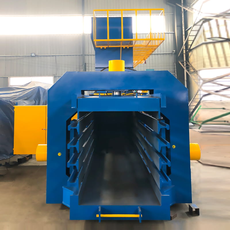 Iron Wire Horizontal Automatic Waste Paper Baling Machine