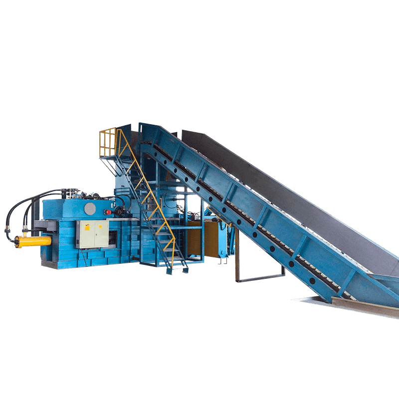 Iron Wire Horizontal Automatic Waste Paper Baling Machine