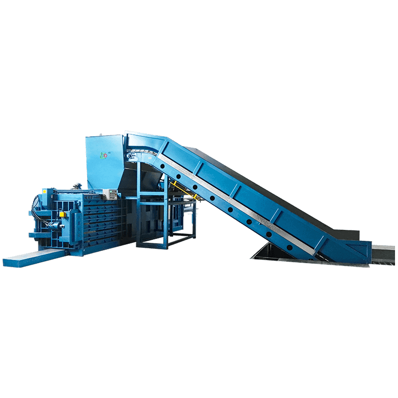 Horizontal Semi-Automatic Hydraulic Baler