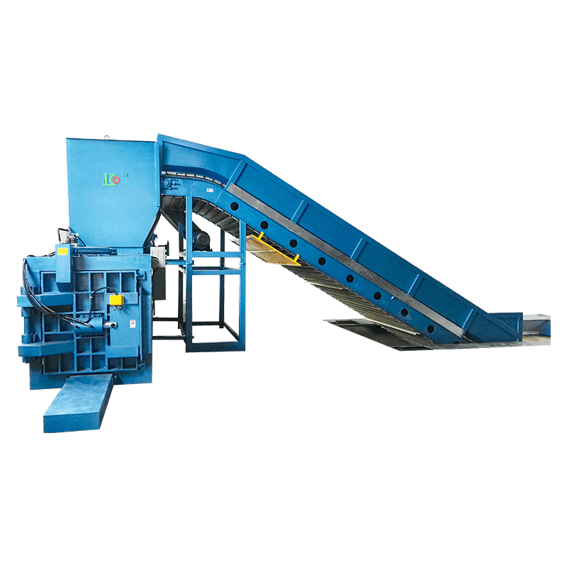 Horizontal Semi-Automatic Hydraulic Baler