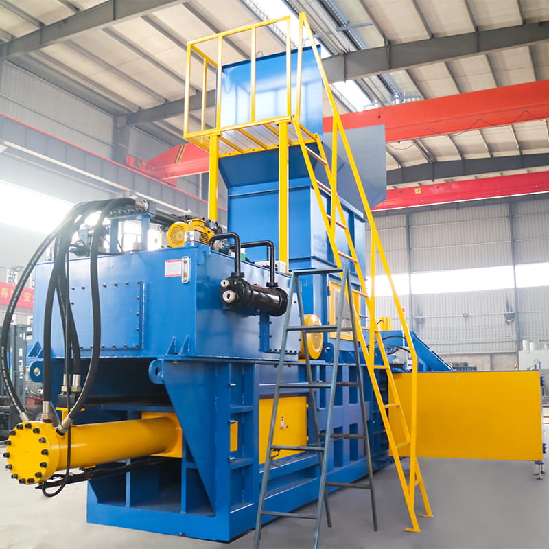 Iron Wire Horizontal Automatic Waste Paper Baling Machine