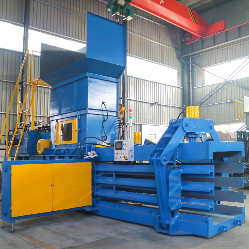 Iron Wire Horizontal Automatic Waste Paper Baling Machine